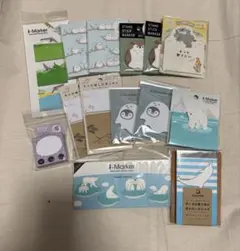 動物・アニマルデザイン メモ用紙14点セット