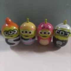 クーナッツ　コスチュームエイリアン４体セット