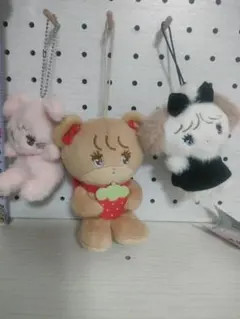 mikko　マスコット　ぬいぐるみ　3個セット