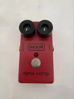 土日SALE‼️MXR dyna comp エフェクターレッド 動作未確認 現状品