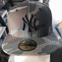 ニューエラ ニューヨーク・ヤンキース カモフラ柄 キャップ