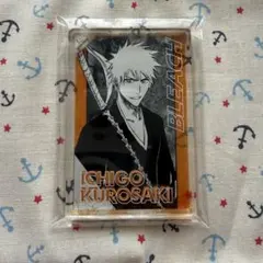 BLEACH ドミノ風 アクリルキーホルダー 黒崎一護 - メルカリ