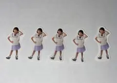 Ufesフレークシール　HIMAWARIちゃんねる　まーちゃん　5枚