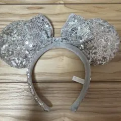 ディズニーカチューシャ　シルバー