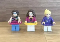 レゴ互換ブロック　女の子3点　スカート、チュチュ、ミニフィグ　ミニフィギュア　①