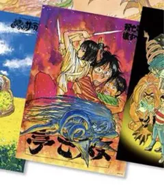 ジョジョ 7部 SBR 完走記念メッセージペーパー＆ビッグポスター