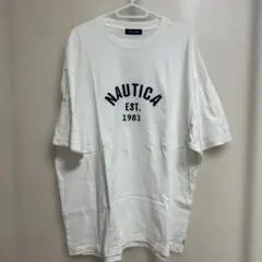 NAUTICA ホワイト Tシャツ