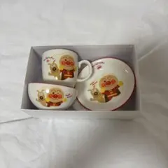 アンパンマン マグカップ 茶碗 平皿3点セット