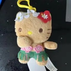ハローキティ ハワイアンキーホルダー 約10cm