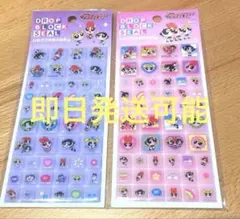 パーワパフガールズ ドロップブロックシール タイルシール2種セット
