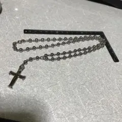 ネックレス　クロス　十字架　ロザリオ