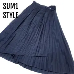 イアパピヨネ　SUM1 STYLE　スミスタイルアシメプリーツスカート
