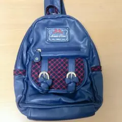 メゾピアノ 2WAYボディバッグ　ブルー