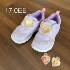 タイムセール♩プリンセススニーカー 17.0EEサイズ 着せ替えパーツ付