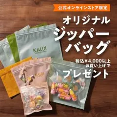 非売品　新品未開封　カルディ　オリジナル　ジッパーバッグ　10枚入り