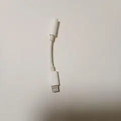 Apple純正 lightning-イヤホン変換アダプタ