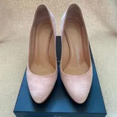 ジュゼッペ・ザノッティ ピンクベージュ　パンプス　サイズ35.5