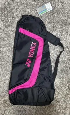 YONEX バドミントンバッグ 黒/ピンク - メルカリ