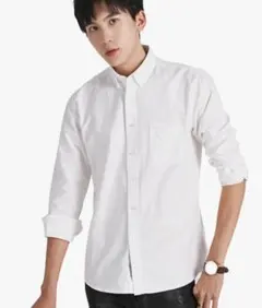 [C&CL] 【 綿100 】 オックスフォード メンズ 長袖　ad8-1019