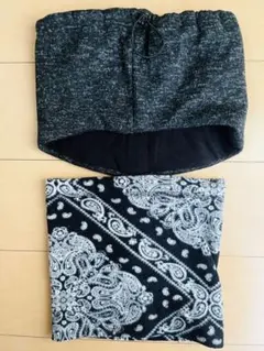 UNIQLO ユニクロ ネックウォーマー ONE SIZE 2点セットのサムネイル