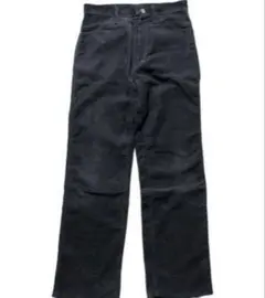 80s RUSTLER コーデュロイパンツ　ブラックコーズ　黒　W29 USA製