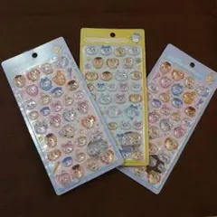 ちいかわ　第二弾　ボンボンドロップシール　３枚セット