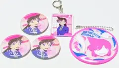 名探偵コナン 毛利蘭 缶バッジ アクキー ラバスト セット まとめ売り