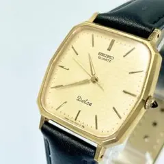 新電池バンド】SEIKO DOLCE 7730-5020 1976年 ゴールド - メルカリ
