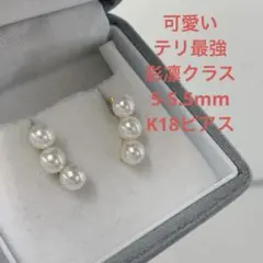デザインが可愛い テリ最強 彩凛クラス アコヤベビーパール 4-4.5mm 
