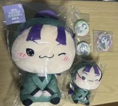 フリューくじ　立花仙蔵　セット　忍たま乱太郎　ふんわり桜もちぴこの段