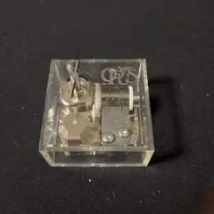 CPUS オルゴール 透明ケース入り タイタニックのテーマ