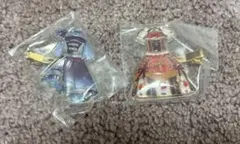 【2点セット】アイカツ！ カプセルジェムクリップ　霧矢あおい　氷上スミレ