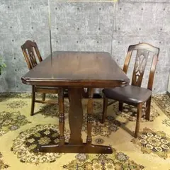 ꧁カリモク家具 karimoku꧂コロニアル ダイニングセット テーブル チェア