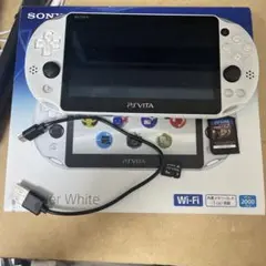 ホワイト PS Vita 本体　箱あり