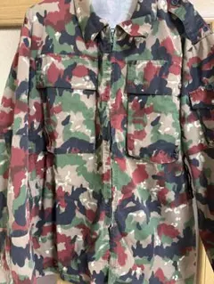 CAB製　陸自迷彩2型　戦闘服上下　6A　ドライ生地　軽量・速乾　ベルト付き CAB製 陸自迷彩2型 戦闘服上下 6A ドライ生地 軽量・速乾 ベルト付き
