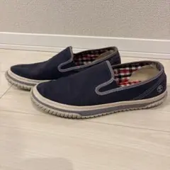 Timberland ネイビー スリッポン　27cm