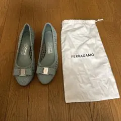 Ferragamo フラットシューズ ミントグリーン