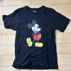 UNIQLO ミッキーマウス Tシャツ XS ブラック