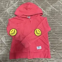 BIG スマイリーフェイス パーカー 120