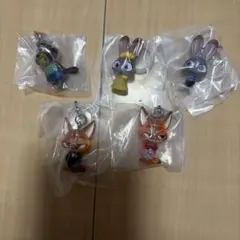 ズートピア 2 めじるしアクセサリー ニック ジュディ 二ブルズ コンプ