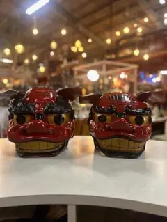 希少品　獅子舞　獅子頭　木彫　金彩　珍品 希少品 獅子舞 獅子頭 木彫 金彩 珍品 Yahoo!オークション