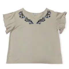 ロペピクニック　フリル袖カットソー　38