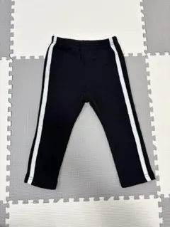 裏起毛 ベビーパンツ ボトムス ブラック バースデイ