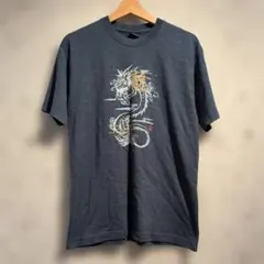 Town&Conutry タウカン 和風柄 シングルステッチ 古着 Tシャツ - メルカリ
