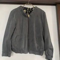 アンドエー　リバーシブルブルゾン　黒