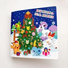 ポケモン　デコキャラシール　ホルダー　クリスマス