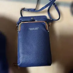 FOREVER LOVELY スマホショルダーバッグ ネイビー