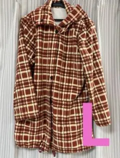 LIVETION Lサイズ　ルームウェア　着る毛布　ちゃんちゃんこ