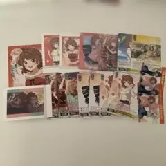 学園アイドルマスター　花海佑芽　カード　セット