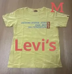 Levi’s バックプリントTシャツ イエロー　Mサイズのサムネイル